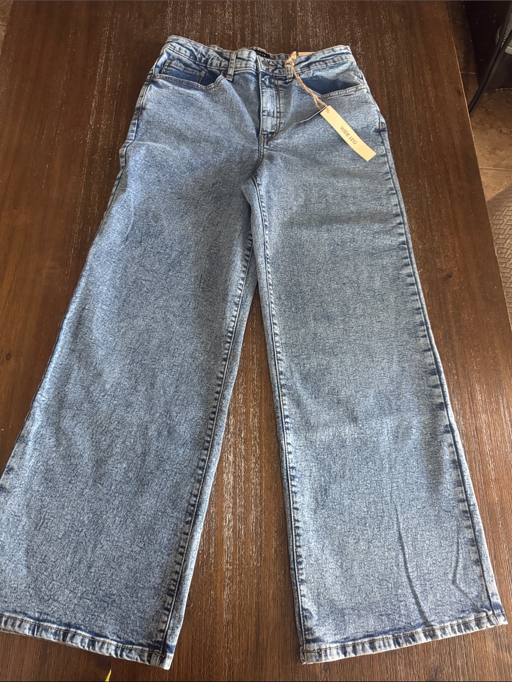 Wide-Leg Jeans size 13